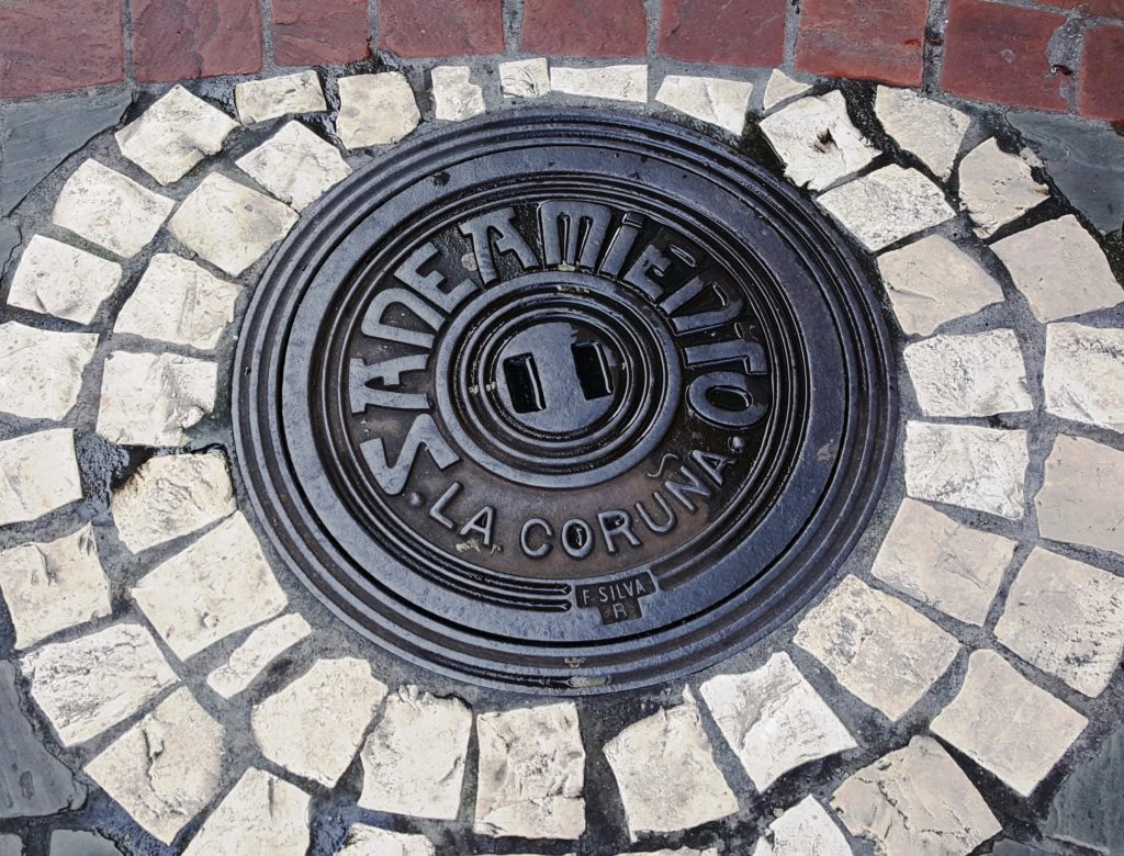 SEWER AND REGISTRATION COVER
ALCANTARILLA ESPAÑA A CORUÑA